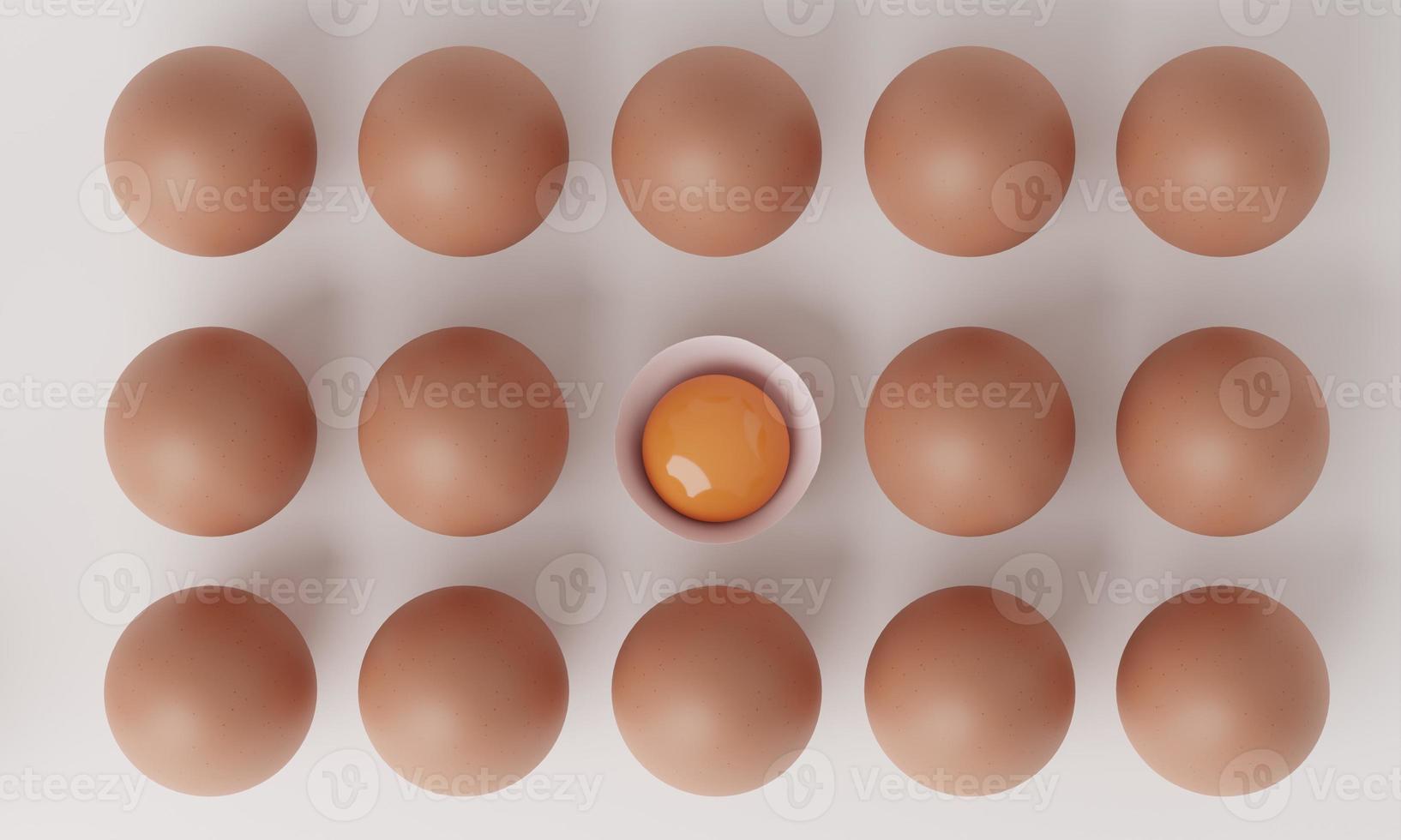 Raw fresh chicken eggs. Farm products, natural eggs. Closeup macro photo