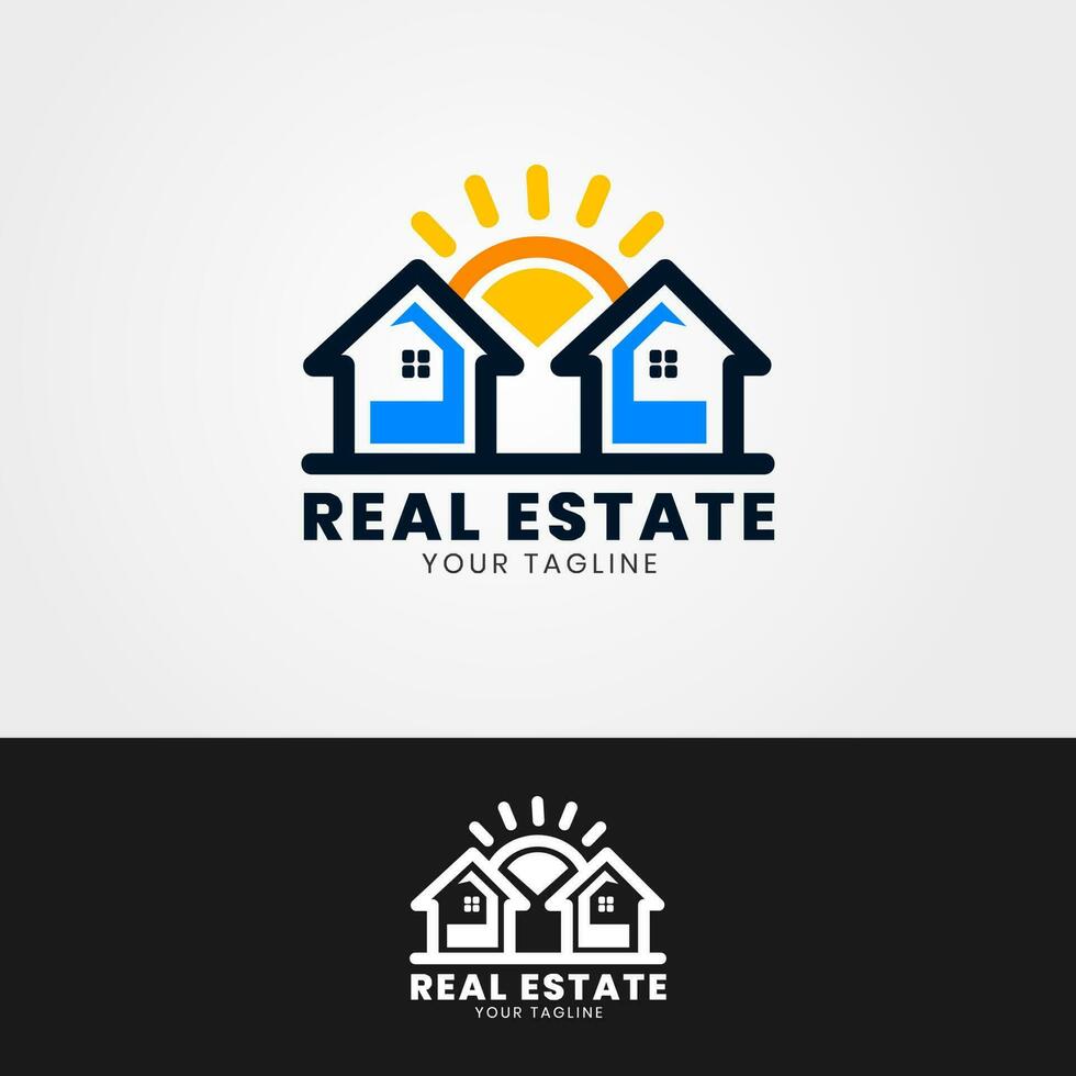 Illustration graphic vector of House logo - Real estate building concept. Perfect for contractor, sell, rent and buy home, agent, etc