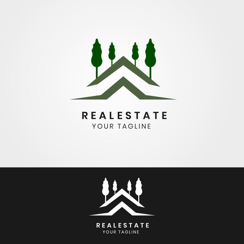 Illustration graphic vector of House logo - Real estate building concept. Perfect for contractor, sell, rent and buy home, agent, etc
