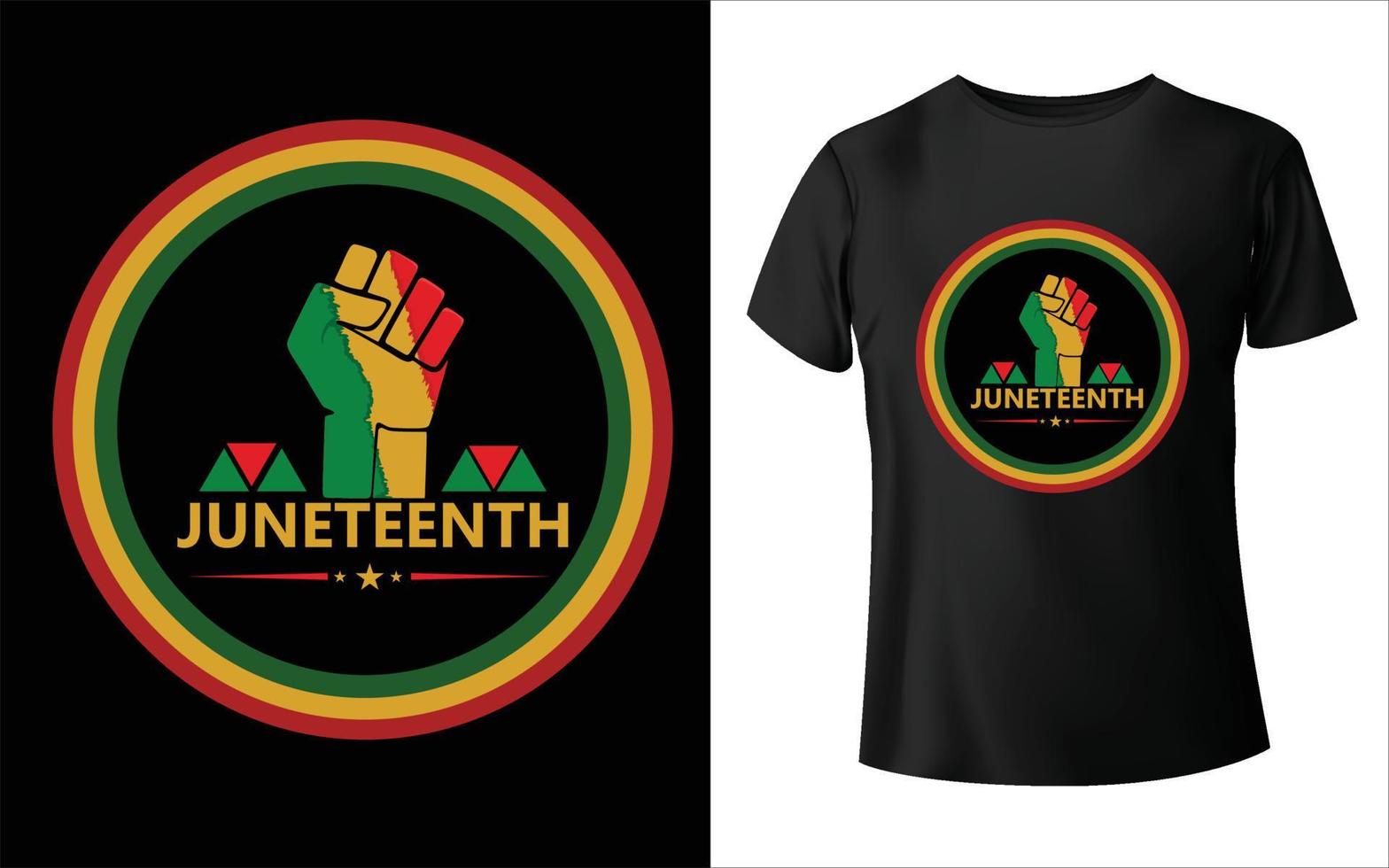 Juneteenth day T shirt design, juneteenth1865  t shirt design today on juneteenth the day we celebrate t-shirt vector