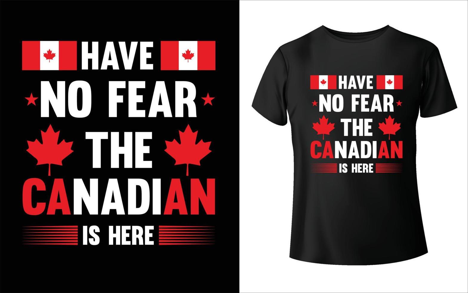 Happy Canada Day T-Shirt design Canada Lover t-shirt Love Canada T-Shirt Design vector