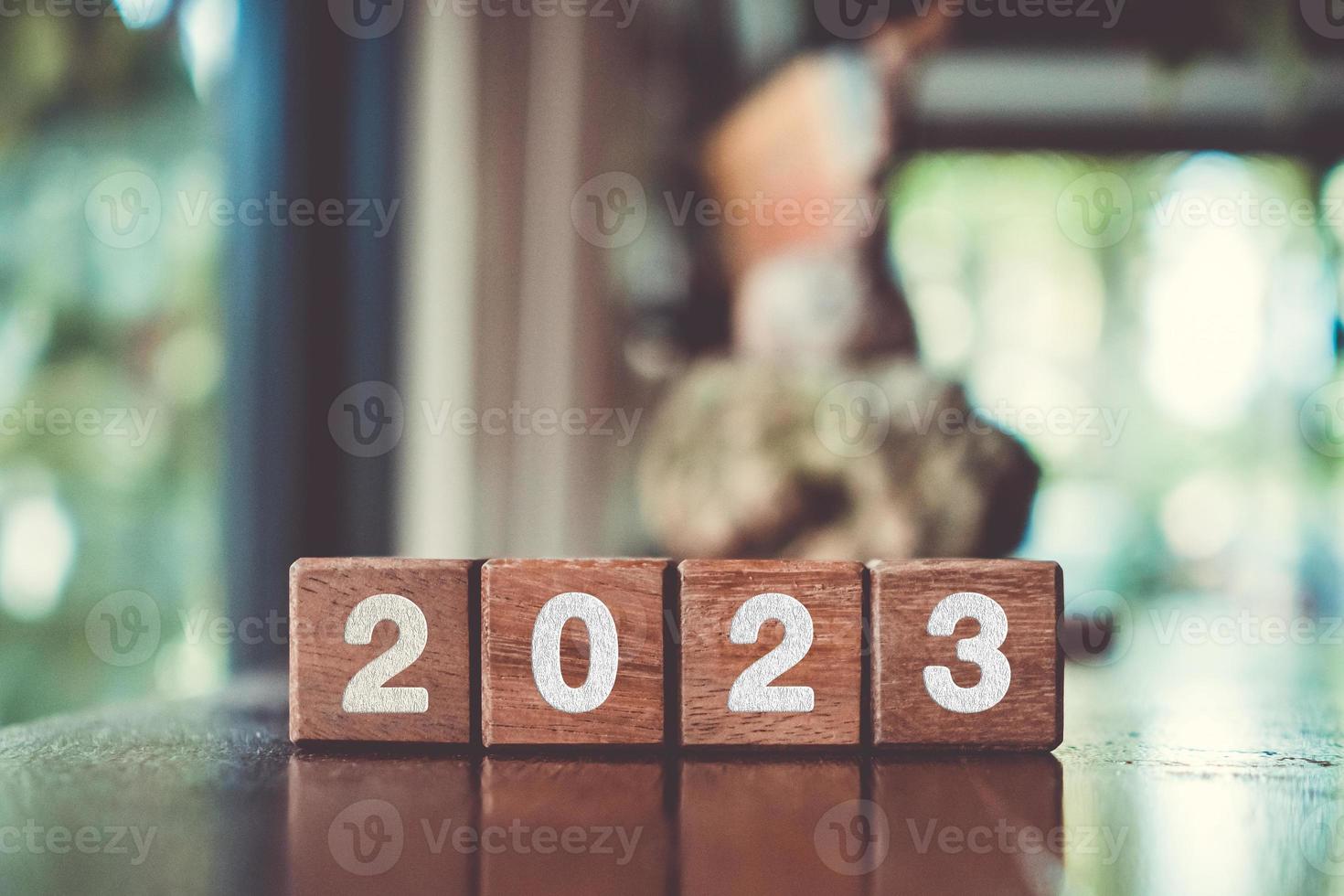 The year 2023 will usher in a new era of creative inspiration and concept background. Make a fresh start in your planning or make a new life resolution. photo
