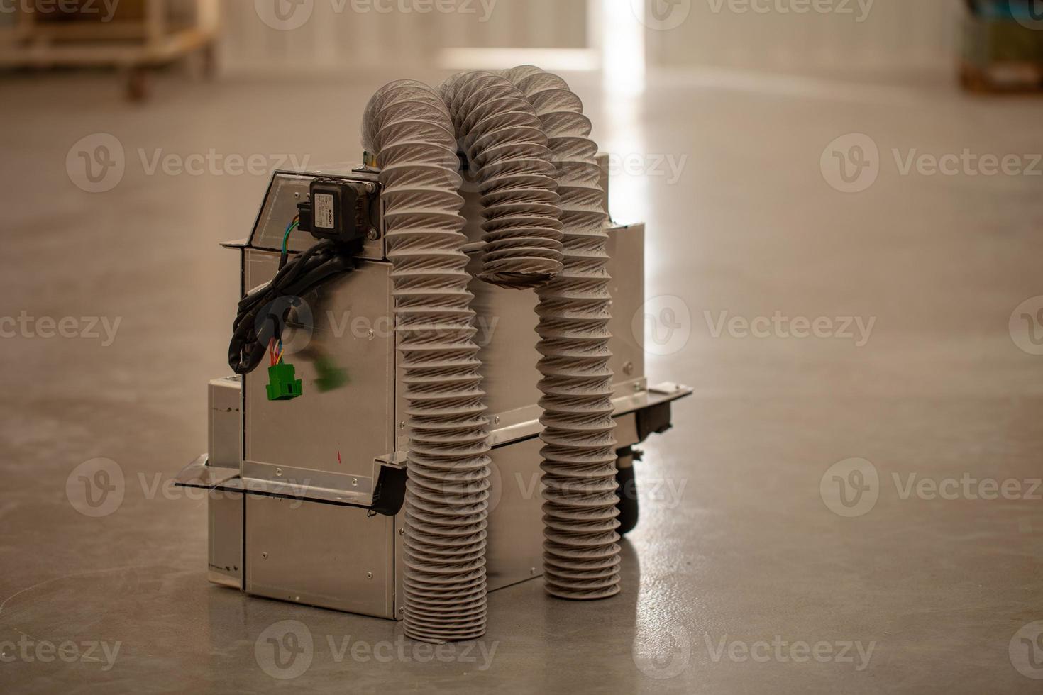 air conditioner of a bus photo