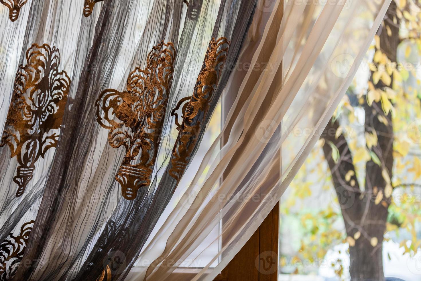 detail of curtain photo
