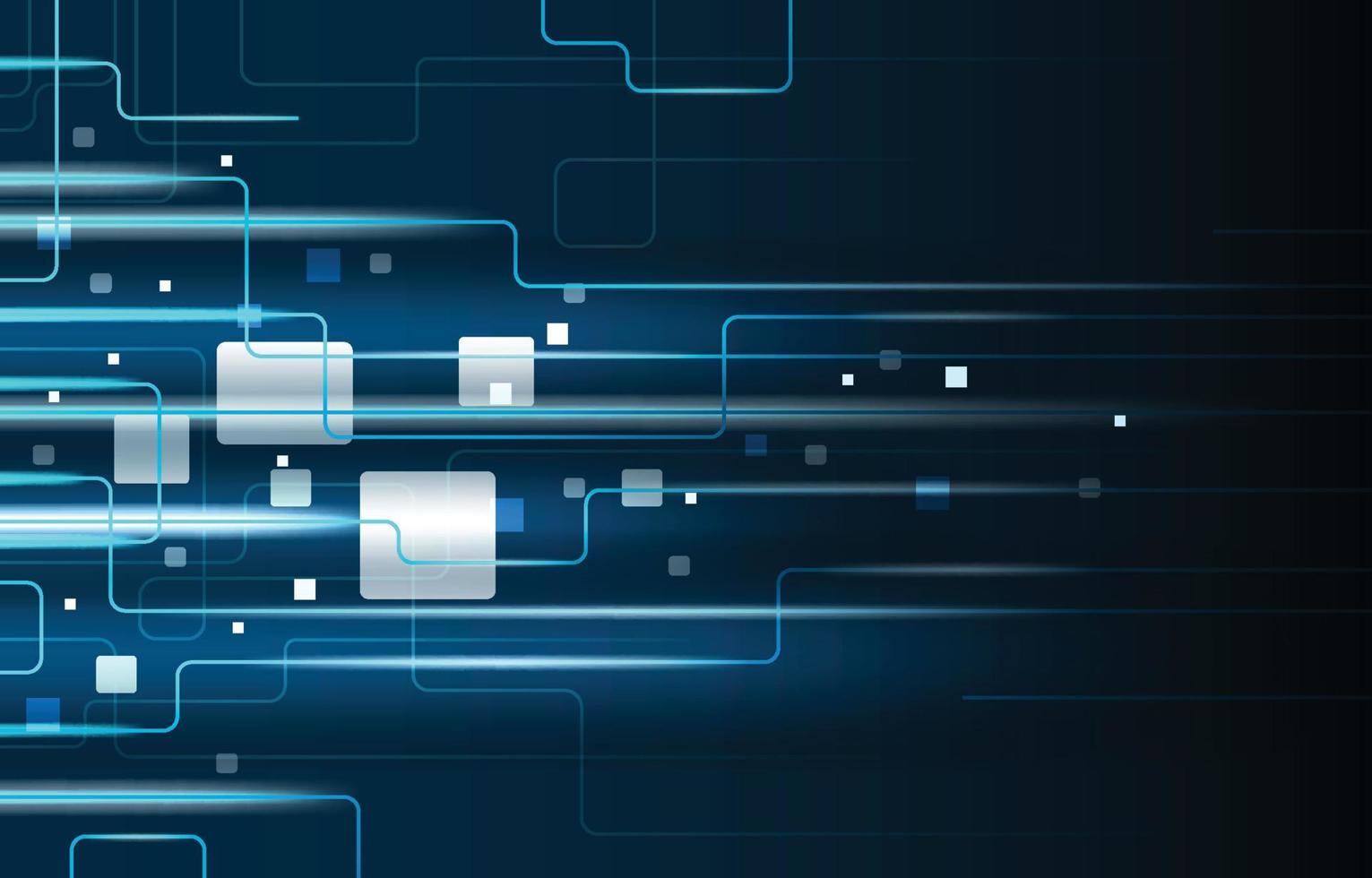 fondo de tecnología de red vector
