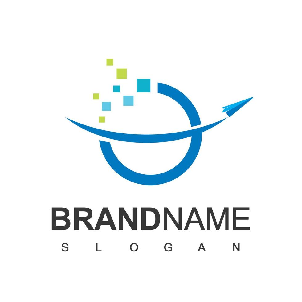 Tour And Travel Agency Logo Design Template vector
