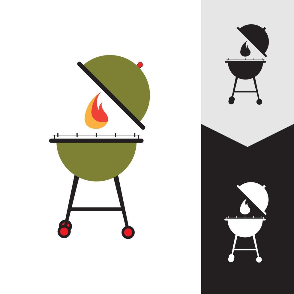 Barbecue icon vector illustration