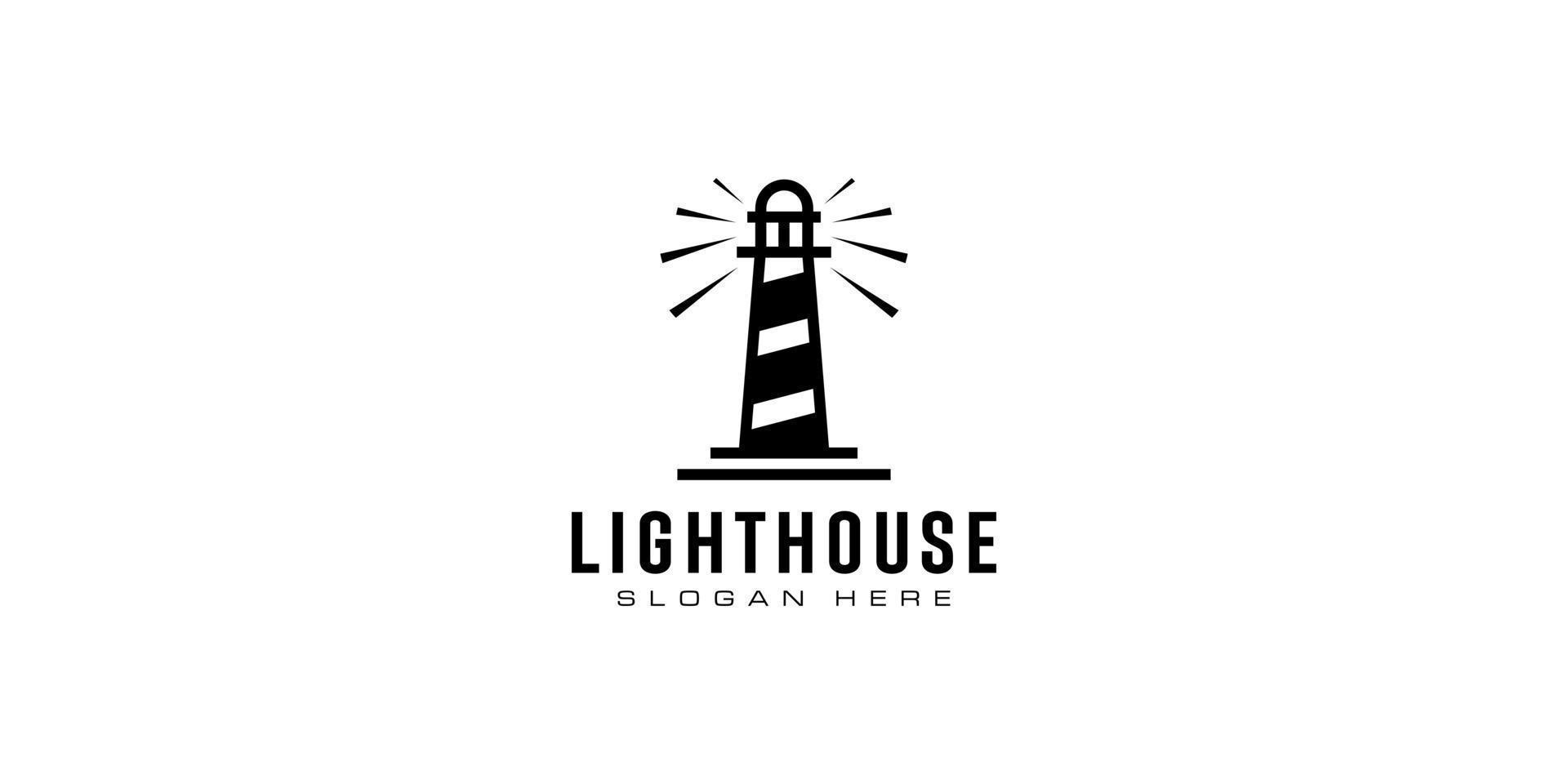 Lighthouse icon. Simple illustration of lighthouse vector icon for web