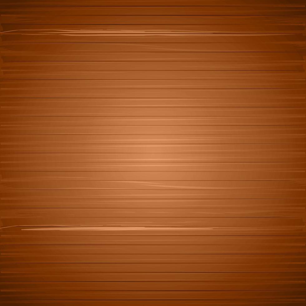 Old brown wooden texture background with top view 3d vector illustration