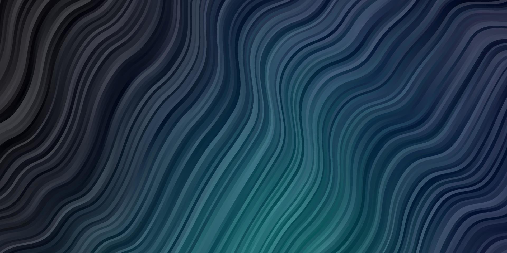 Dark BLUE vector template with wry lines.