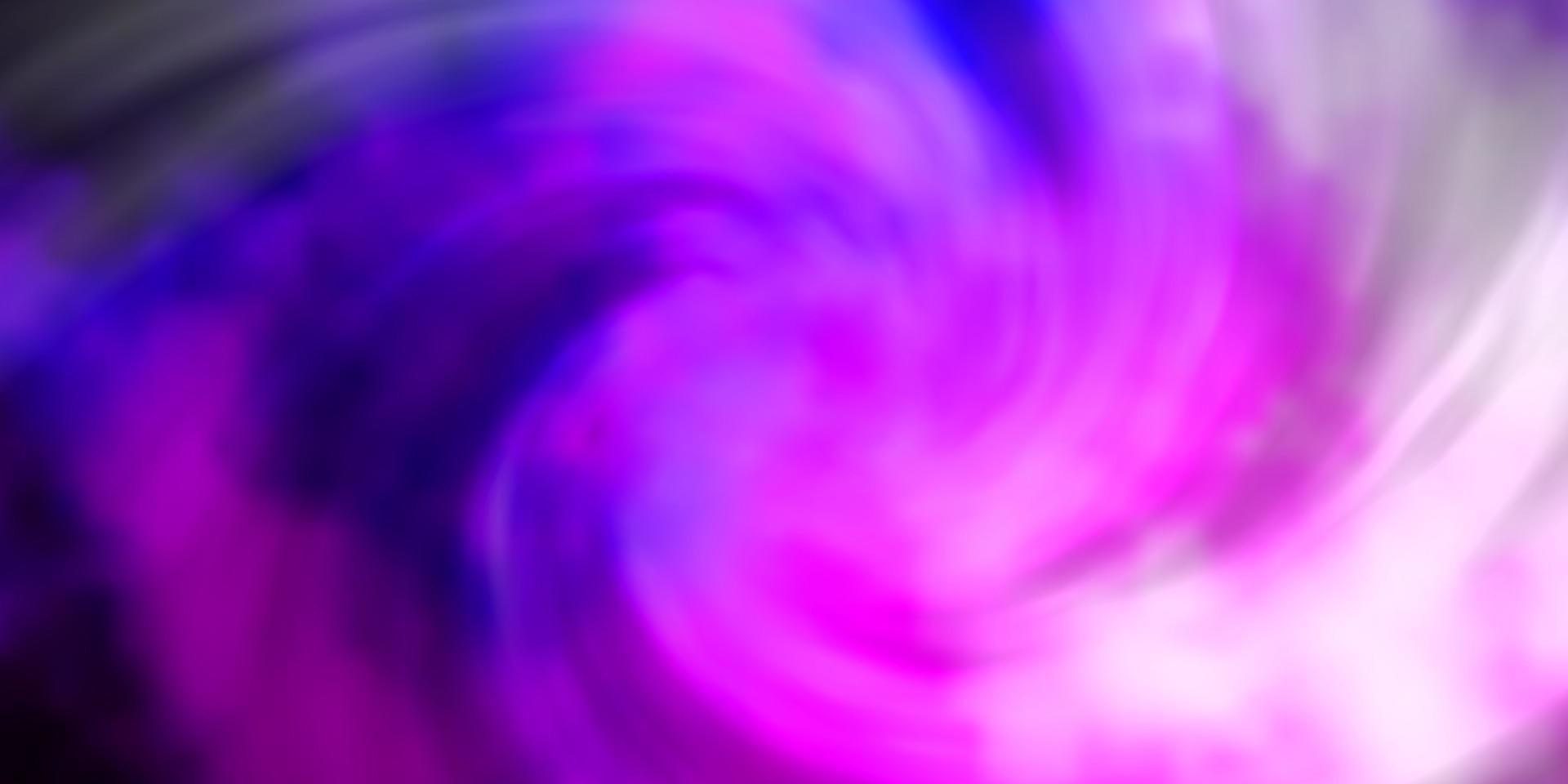 Light Purple, Pink vector backdrop with cumulus.
