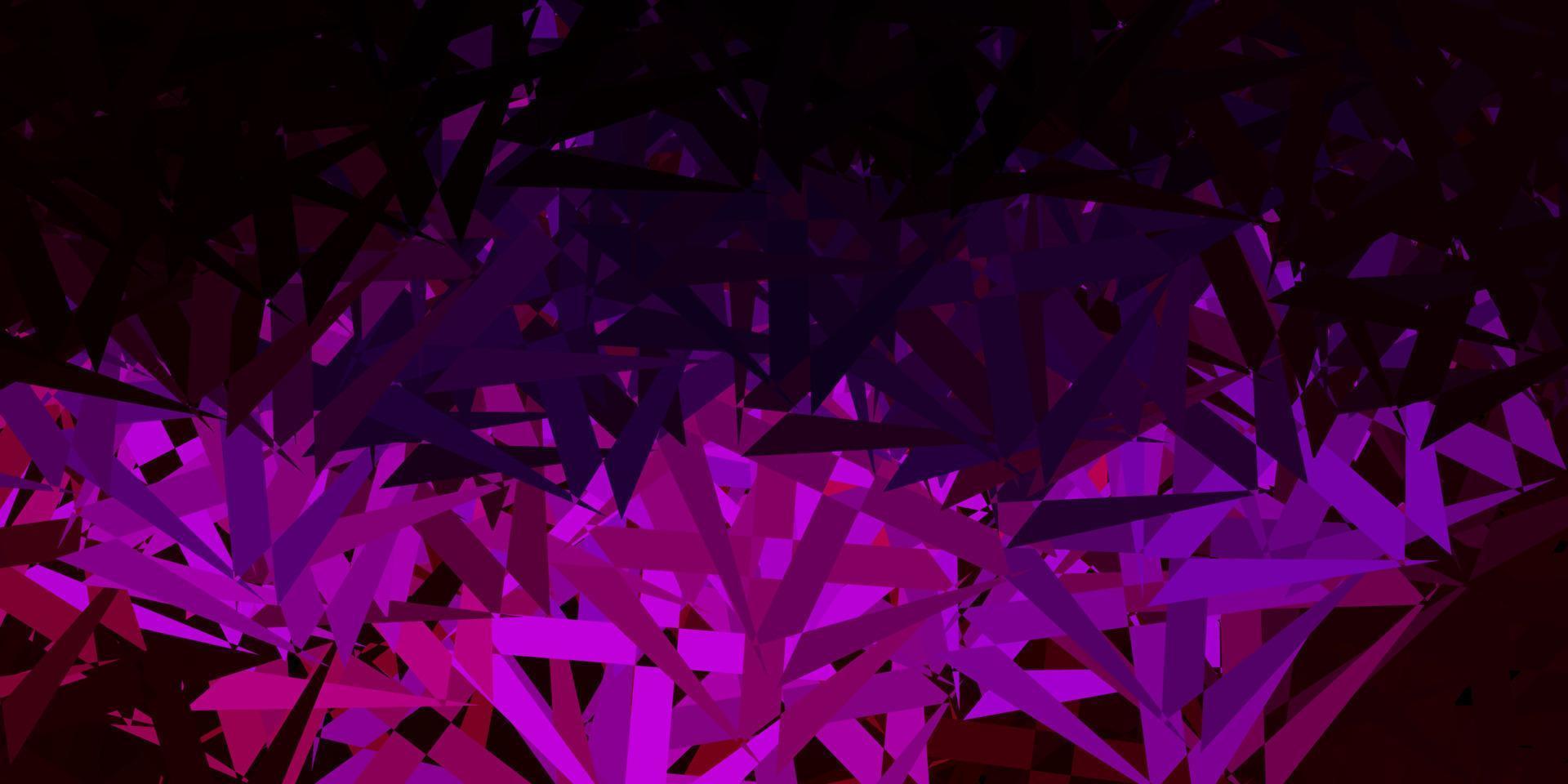Light blue, red vector backdrop with triangles, lines.