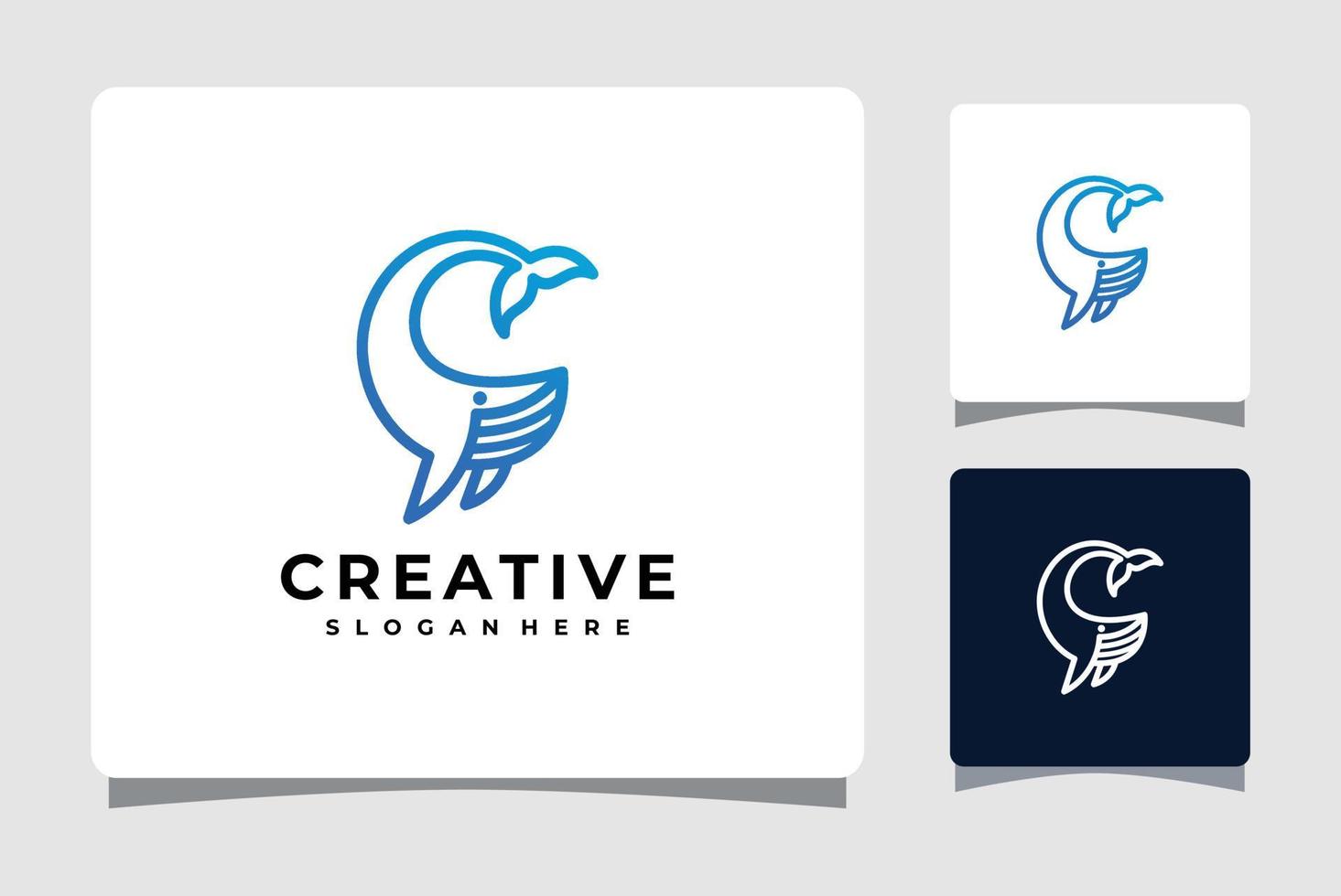 Humpback whale Logo Template Design Inspiration vector