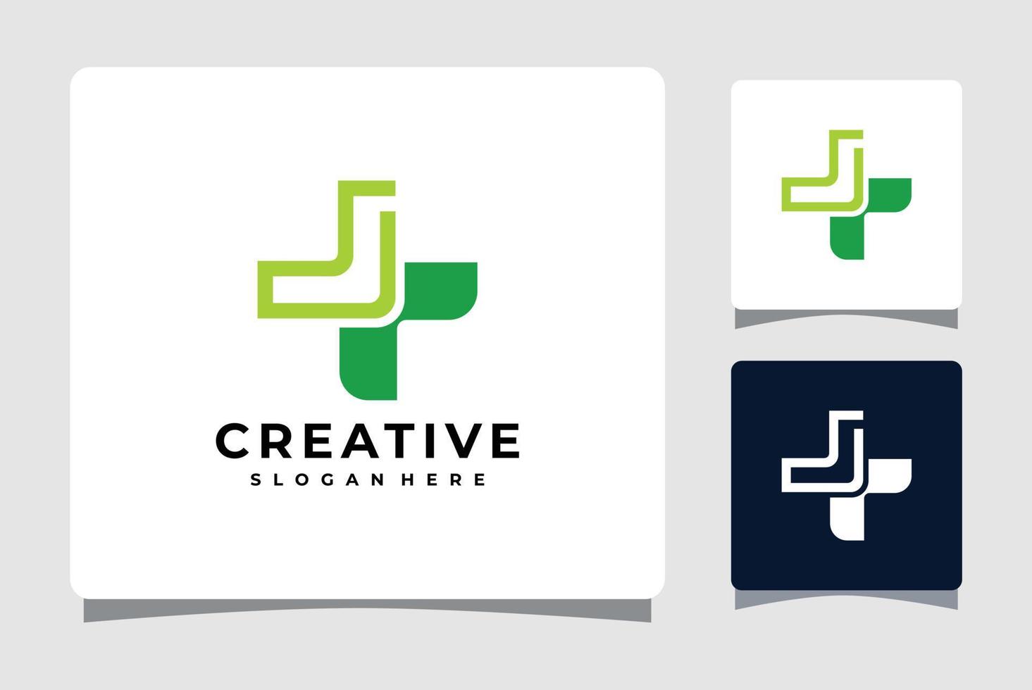 Medical Cross Logo Template Design Inspiration vector