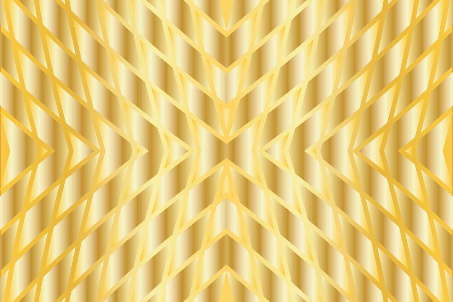 Luxury golden wallpaper. Vintage Floral pattern Vector background.