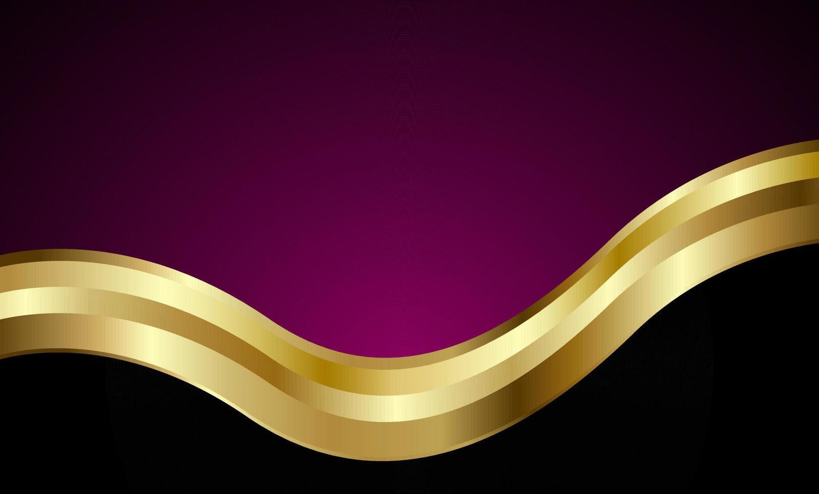 Violet dark with golden vector