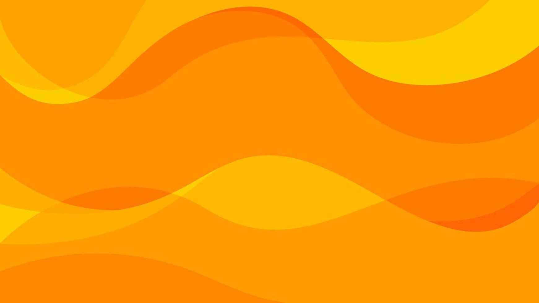 diseño de fondo naranja abstracto vector