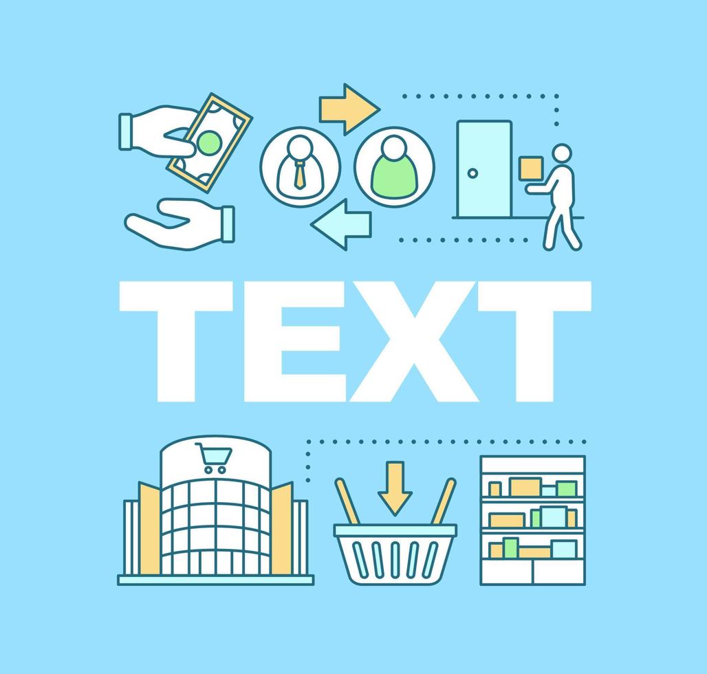 Retail word concepts banner. Shopping. Presentation, website. Marketing. Merchandising. Isolated lettering typography idea with linear icons. Vector outline illustration