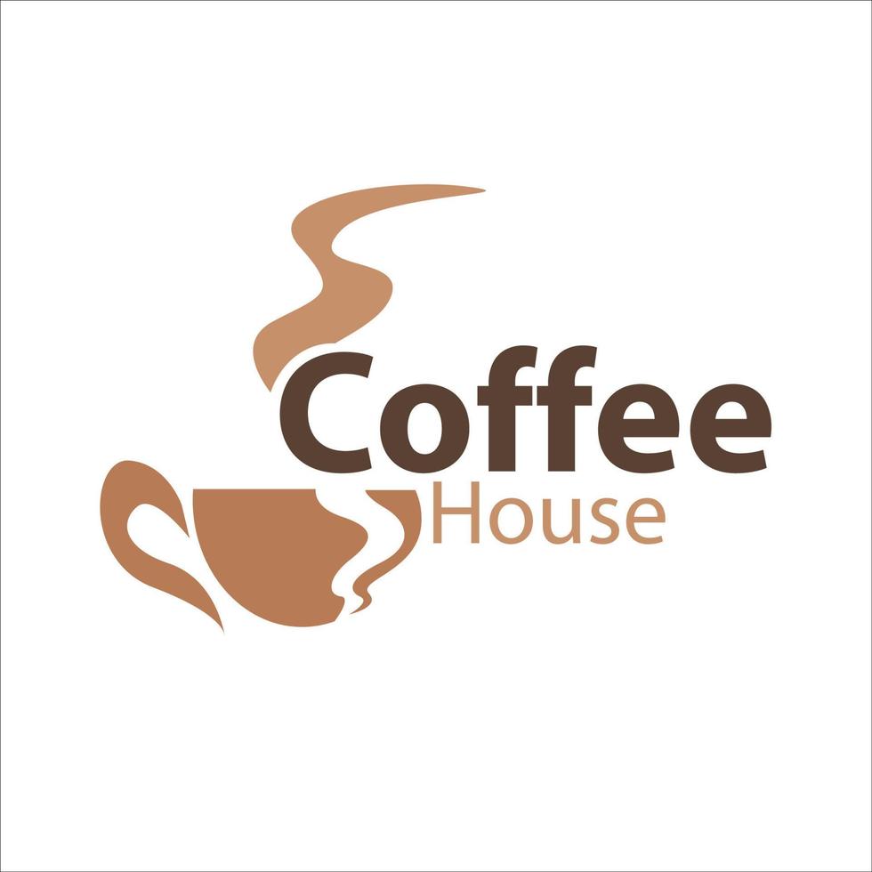 logotipo elegante para su cafetería vector