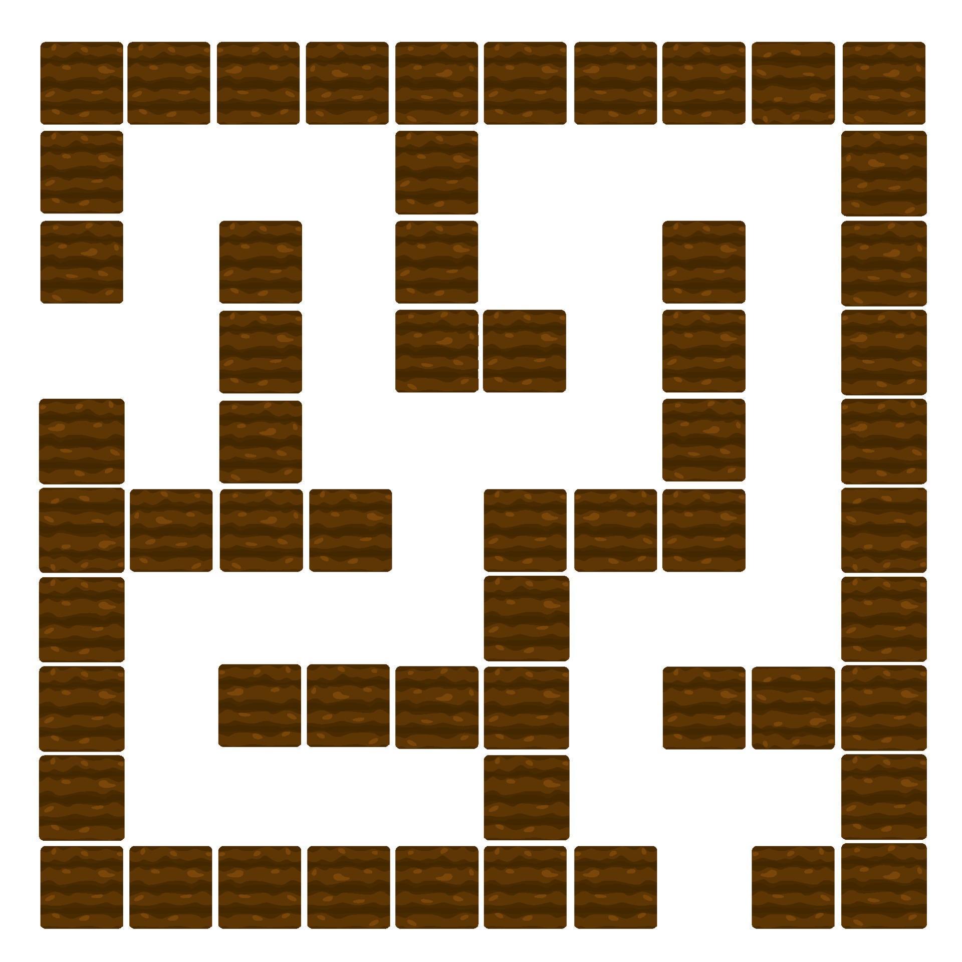 Labyrinth Education logic game for children, soil and beds. Vector