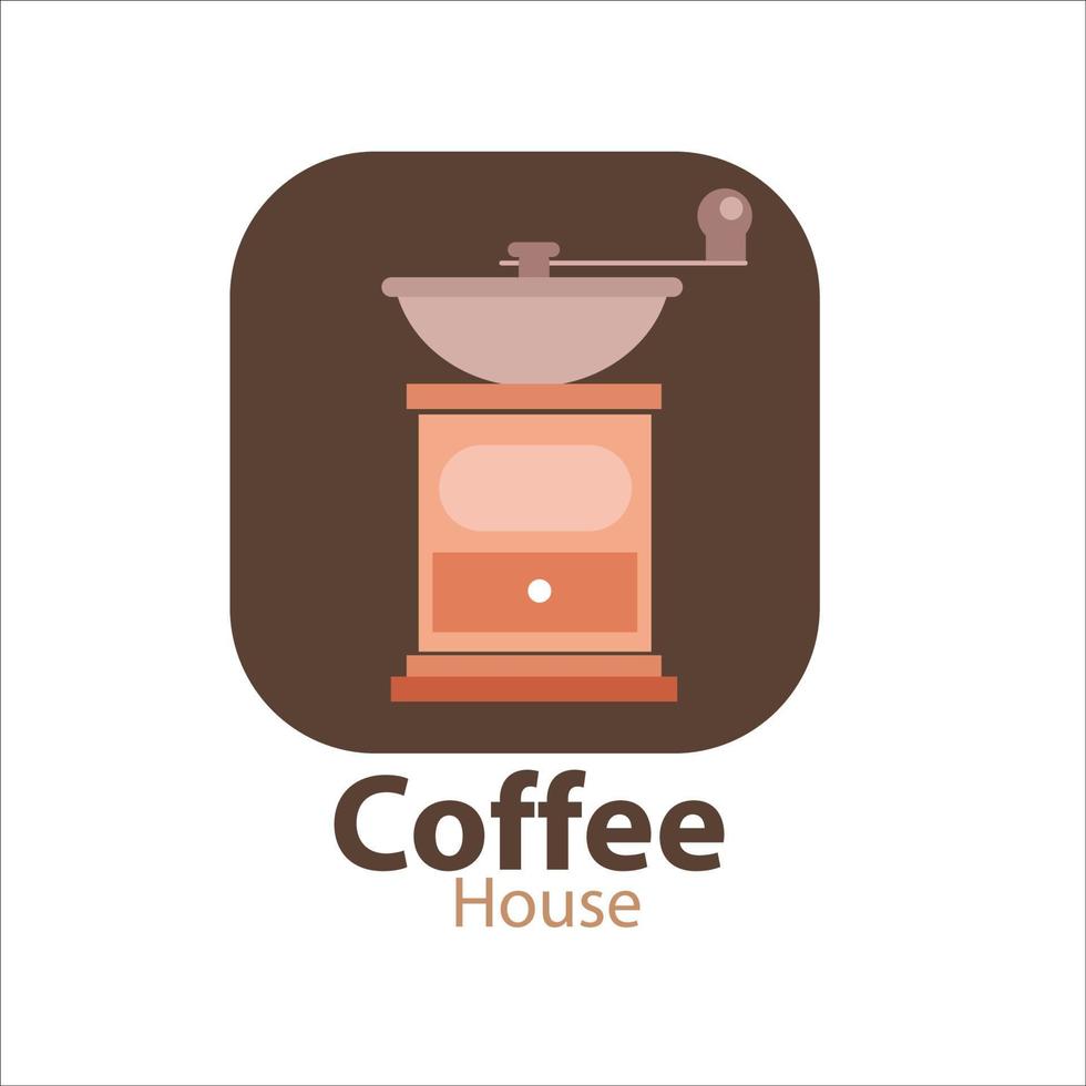 Elegant logo for your coffee shop vector