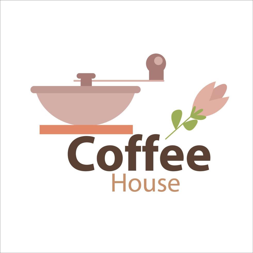 Elegant logo for your coffee shop vector