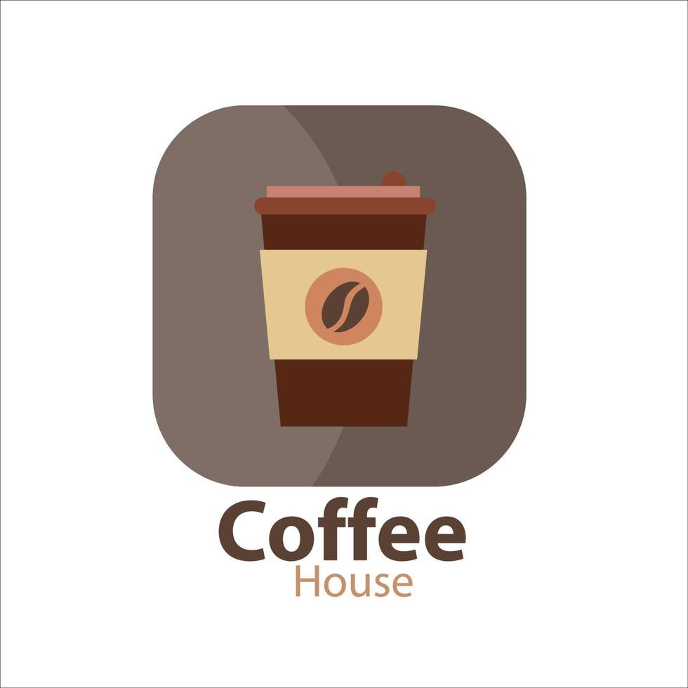 Elegant logo for your coffee shop vector