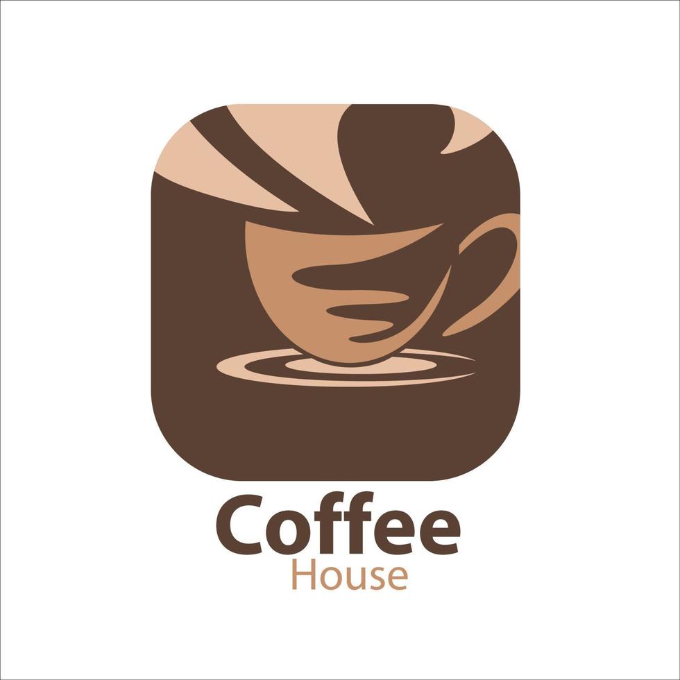 Elegant logo for your coffee shop vector