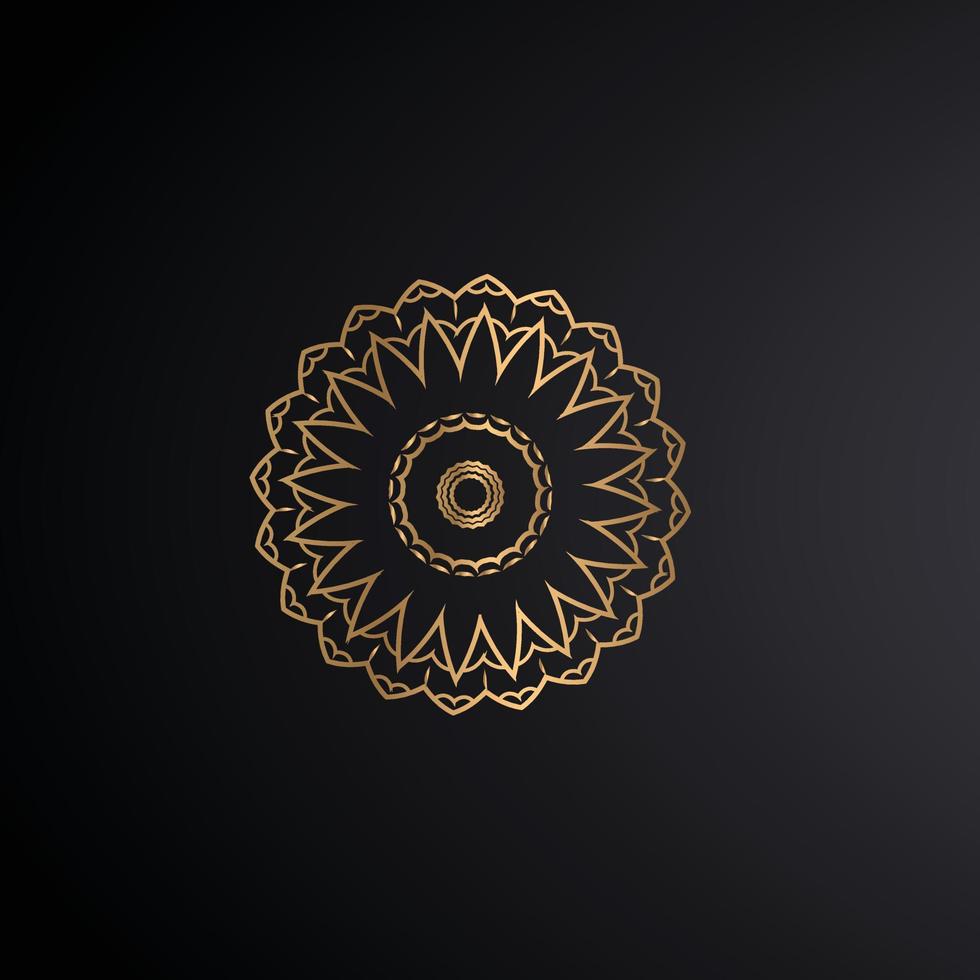Abstract luxury background. Luxury ornamental mandala design background in gold color. invitation wedding card , invite , backdrop cover banner illustration vector design.