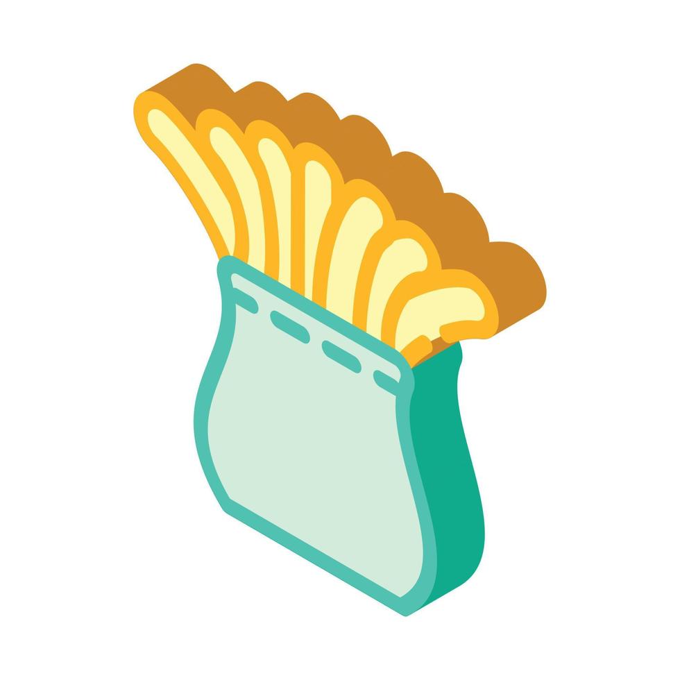 ocean aquatic coral isometric icon vector illustration