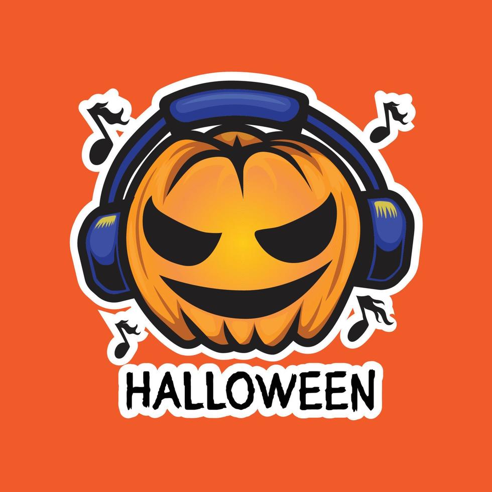 imprimir icono de helloween vector