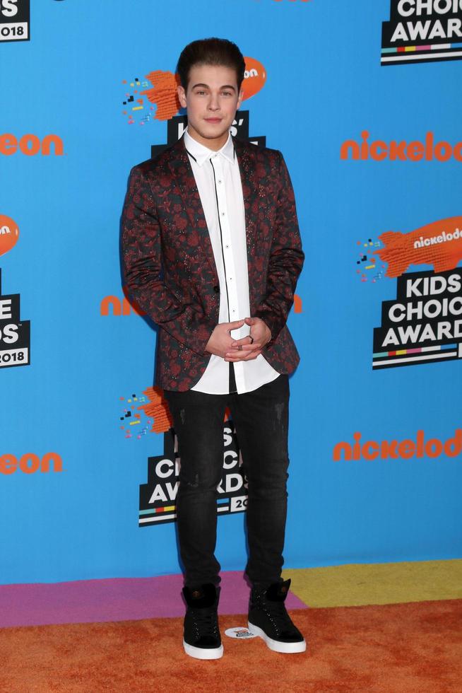 LOS ANGELES   MAR 24 - Ricardo Hurtado at the 2018 Kids Choice Awards at Forum on March 24, 2018 in Inglewood, CA photo