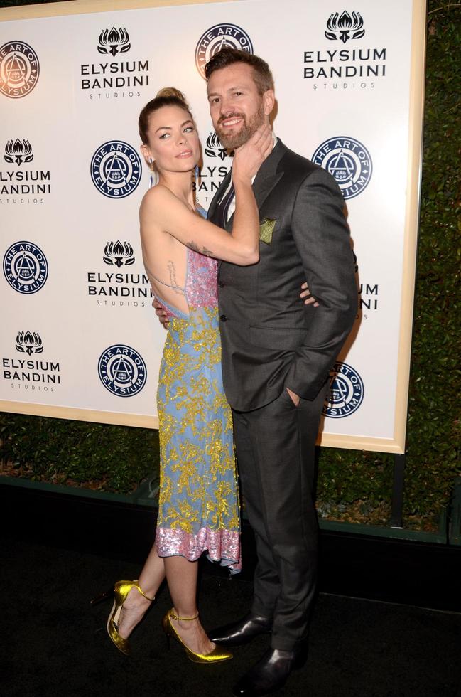 LOS ANGELES - JAN 7  Jaime King, Kyle Newman at the Art of Elysium 10th Annual Black Tie Heaven Gala at Red Studios on January 7, 2017 in Los Angeles, CA photo