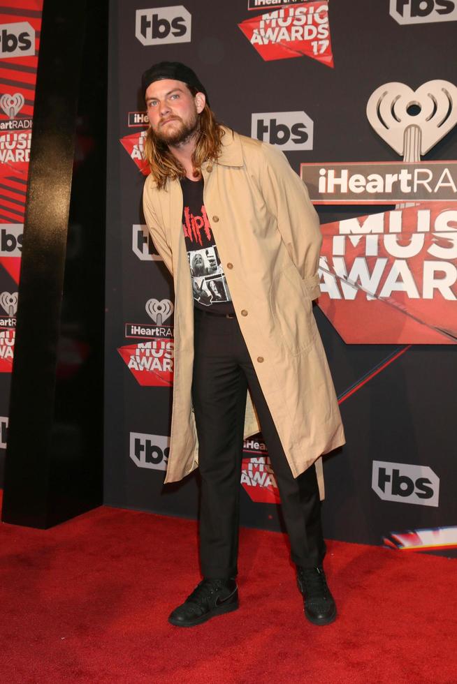 LOS ANGELES - MAR 5  Jake Weary at the 2017 iHeart Music Awards at Forum on March 5, 2017 in Los Angeles, CA photo
