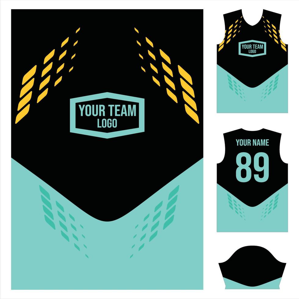 Sport jersey design pattern for motocross cycling soccer design texture abstract Premium Vector