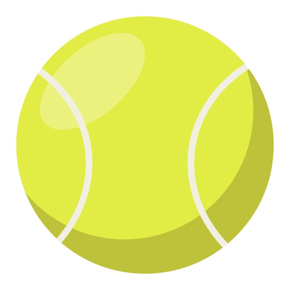 Pelota de tenis. ilustración vectorial vector