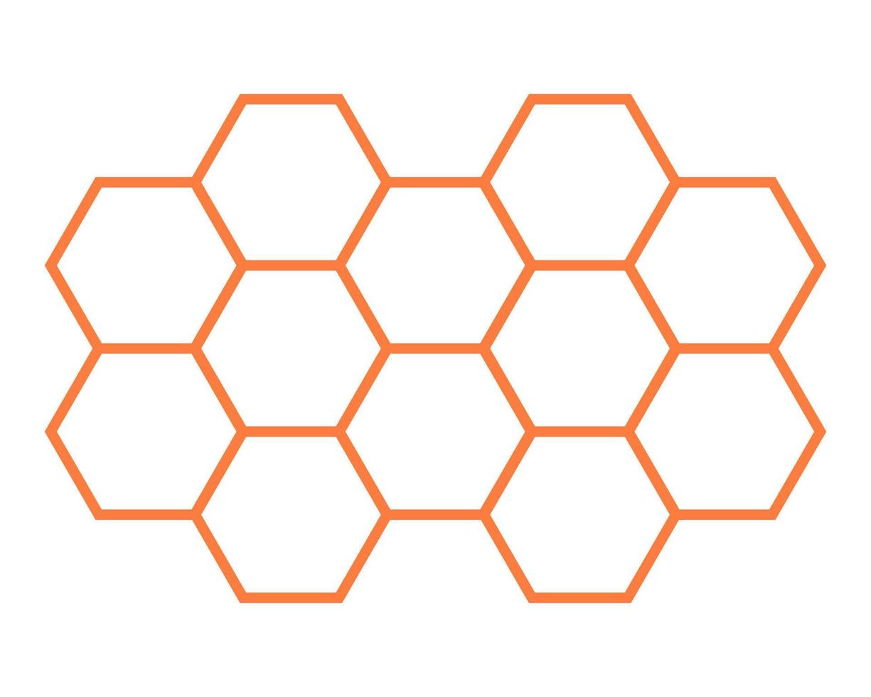 Honeycomb icon. Vector. vector