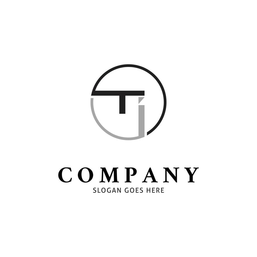 Initial Letter TI Icon Vector Logo Template Illustration Design