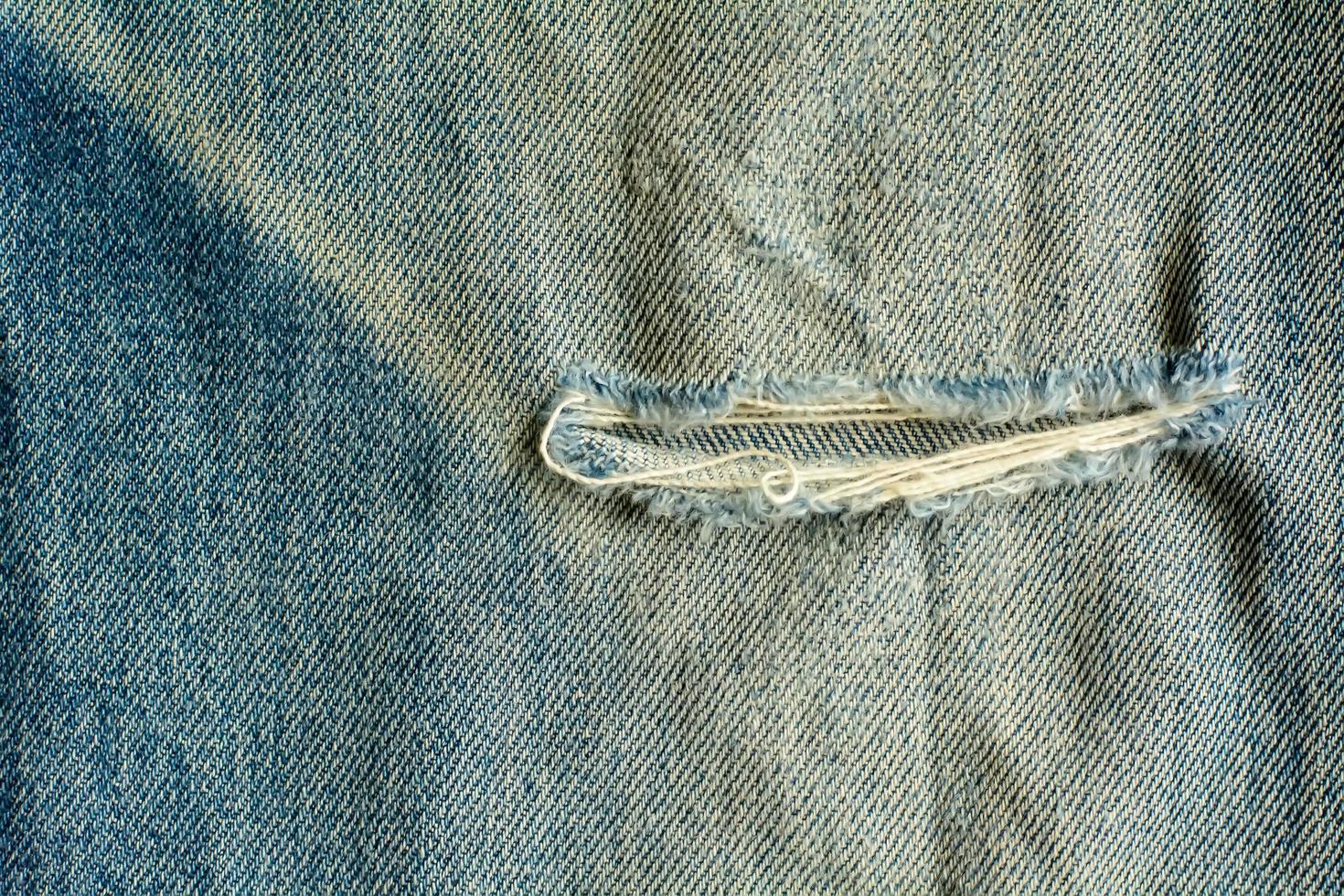 The blue jeans or blue denim clean texture. photo