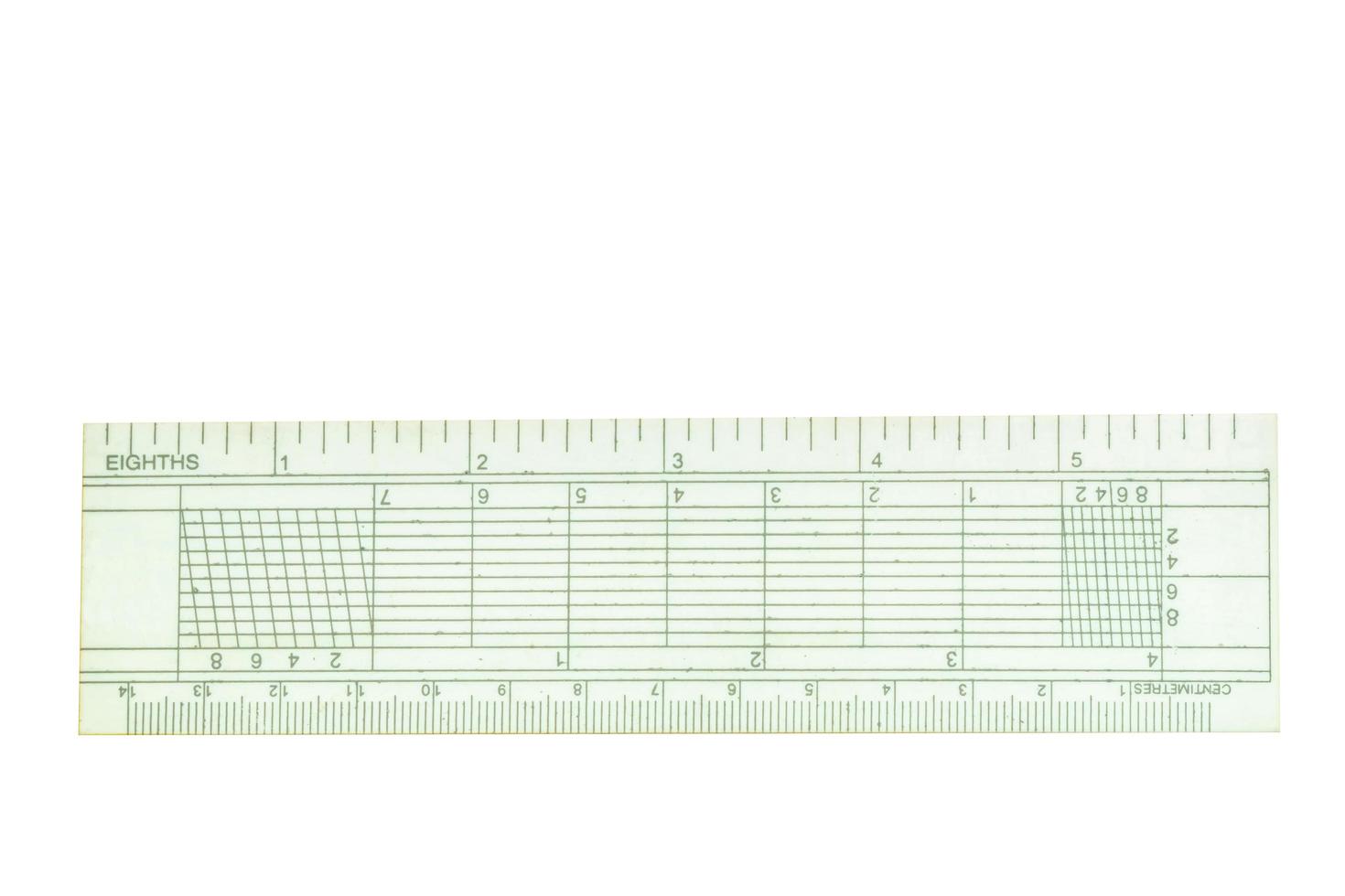 The drafting supplies isolated on a white background. photo