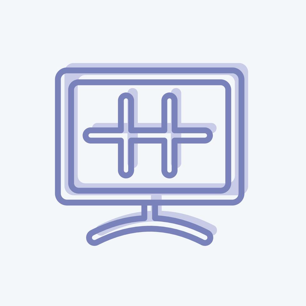 Icon Solar Energy. suitable for education symbol. two tone style. simple design editable. design template vector. simple illustration vector