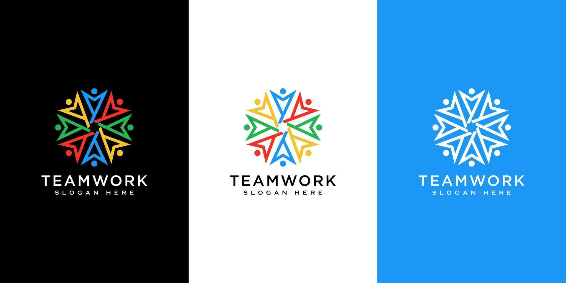 people vector design represents teamwork, diversity, signs and symbols.