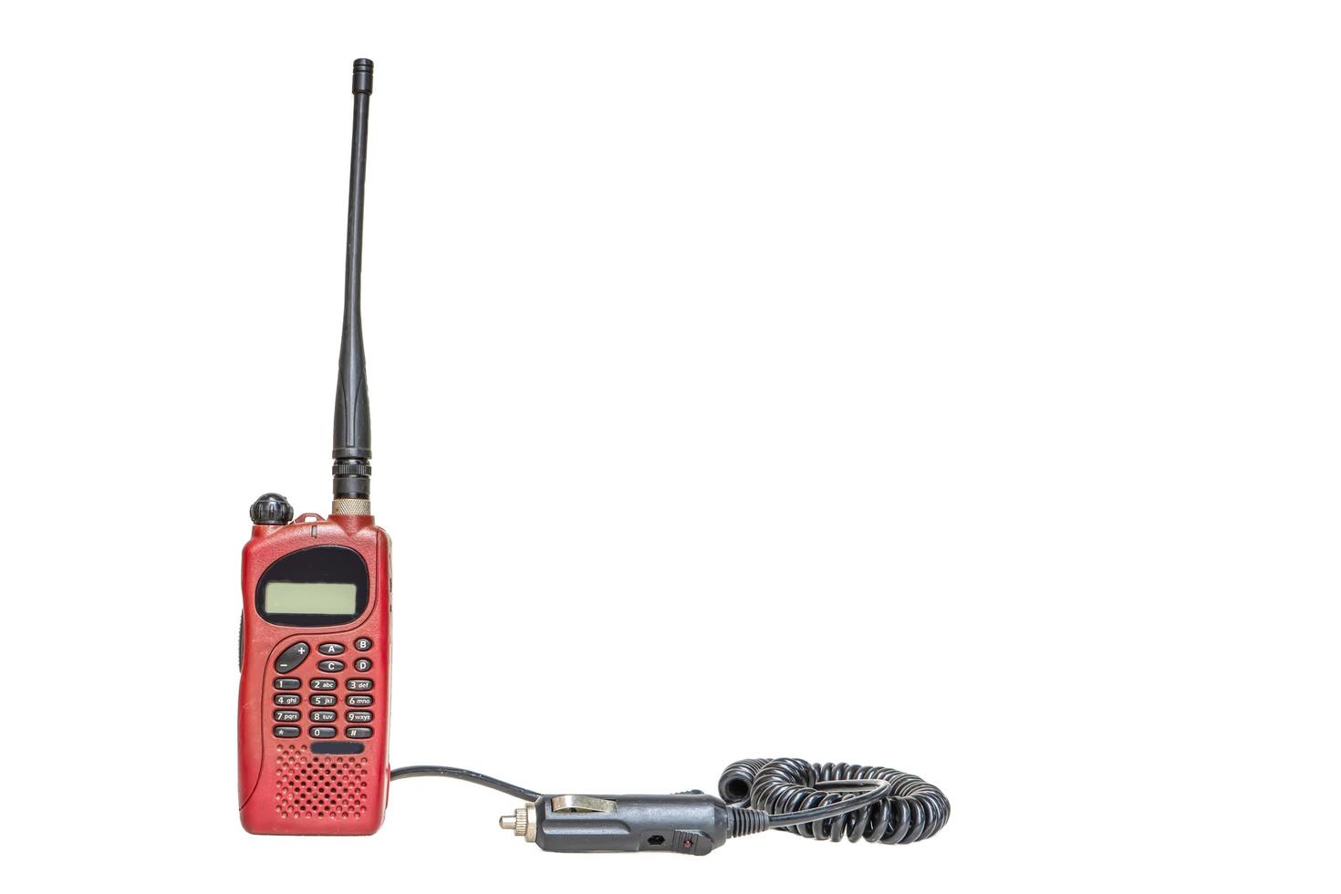 Radio communication for rescue teams, fire departments and the construction site. Has 5-10 kilometers radius sent. photo
