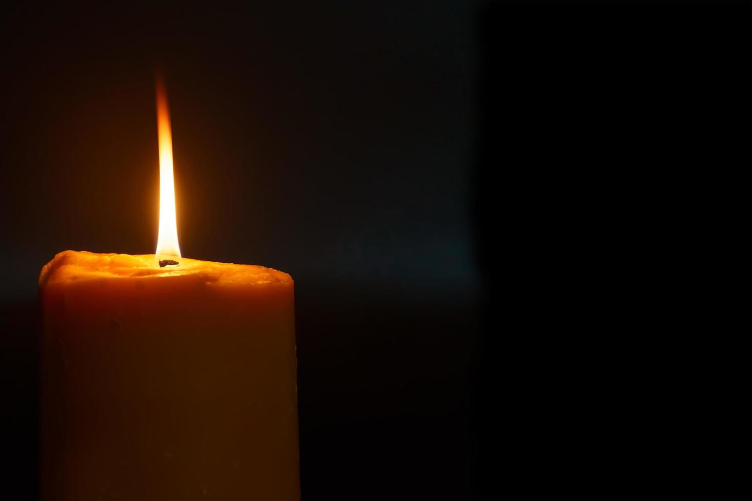 The light of a candle photo