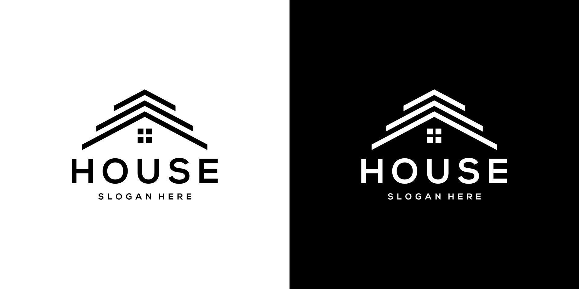 home Logo Design Template vector