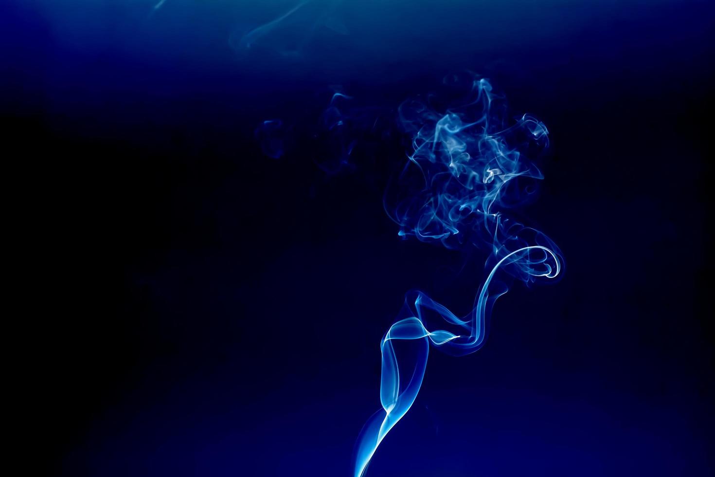 The smoke is colorful. It is abstract. photo