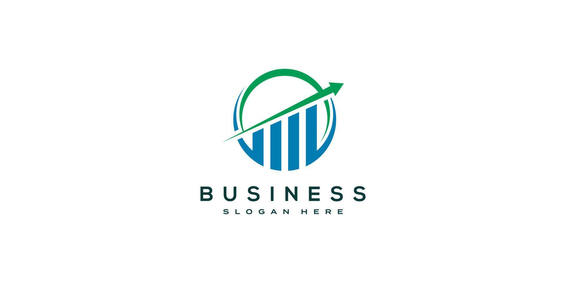 Business Finance Logo template vector icon design