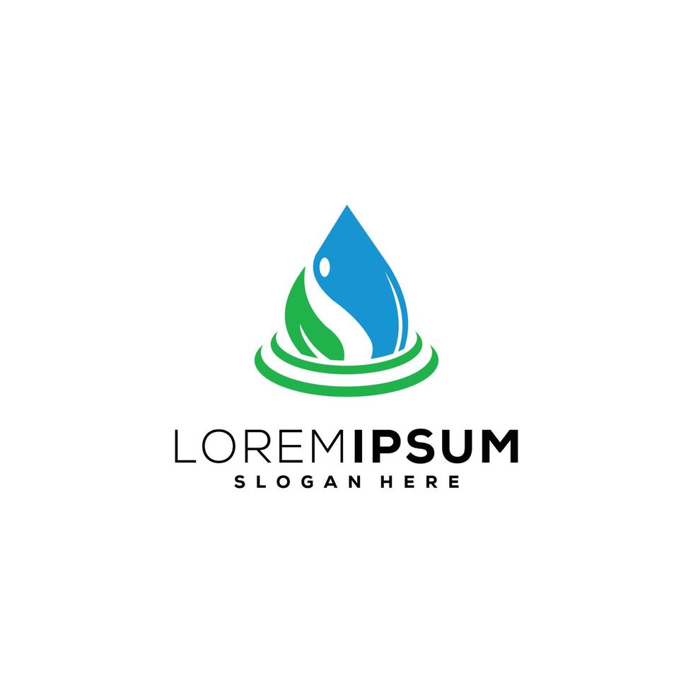 water drop Logo Template vector