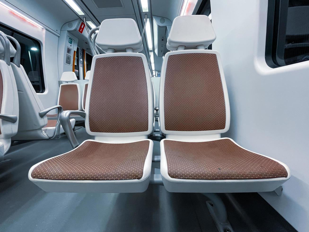 empty train car, mode of transportation photo