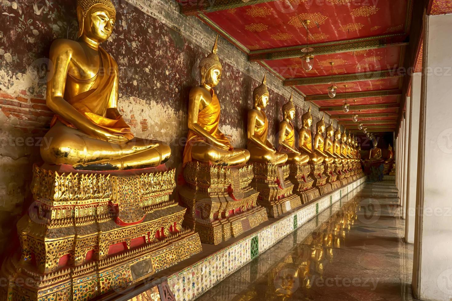 Wat Suthat is landmark in Thailand photo